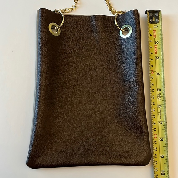 NEW Leather cell phone crossbody/pouch - Picture 8 of 11